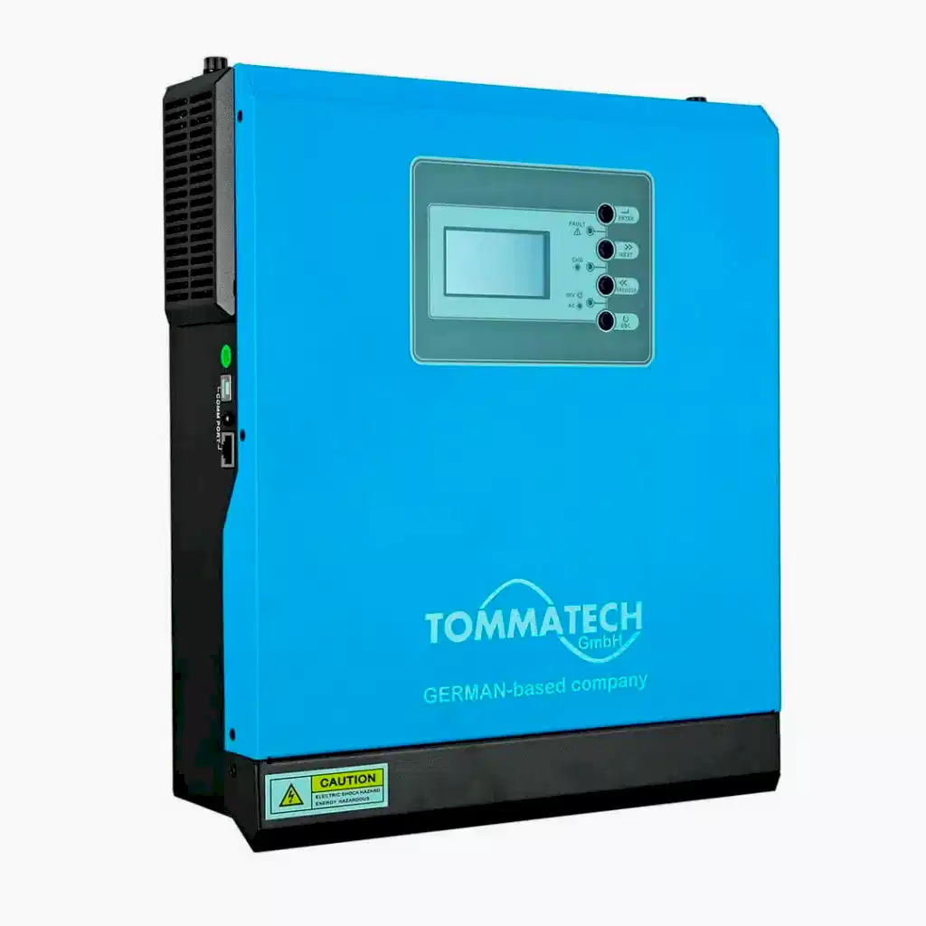 Tommatech 3000 Watt 24 Volt Tam Sinüs Akıllı İnverter New-3K